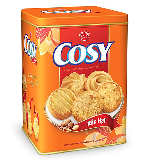 Bánh Cosy Nut Topping Cookies – Kinh Đô (700g)
