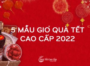5 Mẫu Giỏ Quà Tết Cao Cấp 2022 - Đẳng Cấp, Sang Trọng