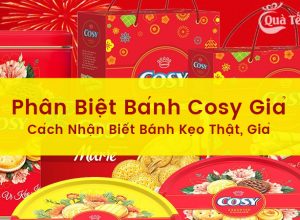 Phân Biệt Bánh Cosy Giả - Cách Nhận Biết Bánh Kẹo Thật, Giả Khi Mua Sắm Tết